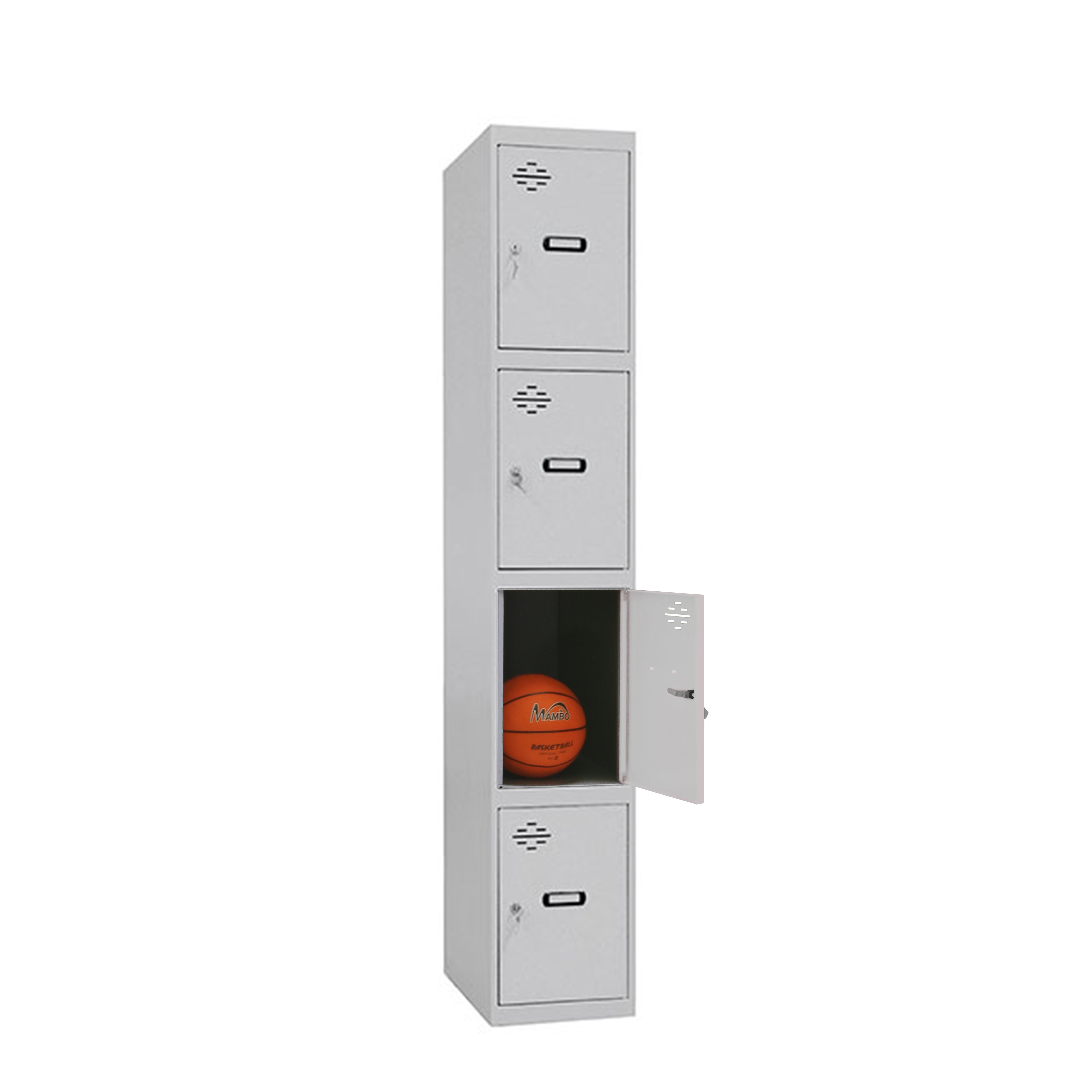 Metal locker with 4 doors per column DOORS 4
