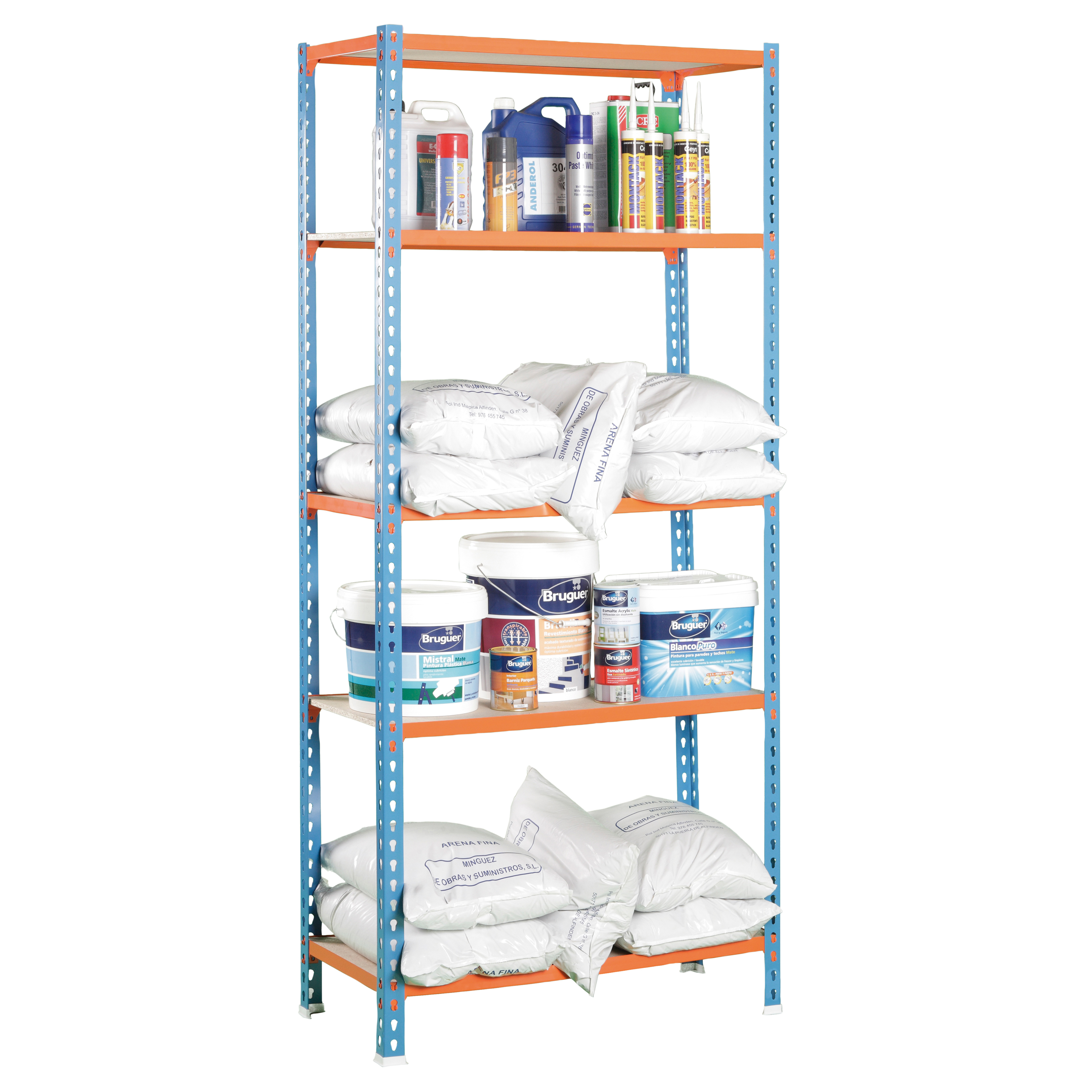 MADERCLICK 150 light duty screwless shelving
