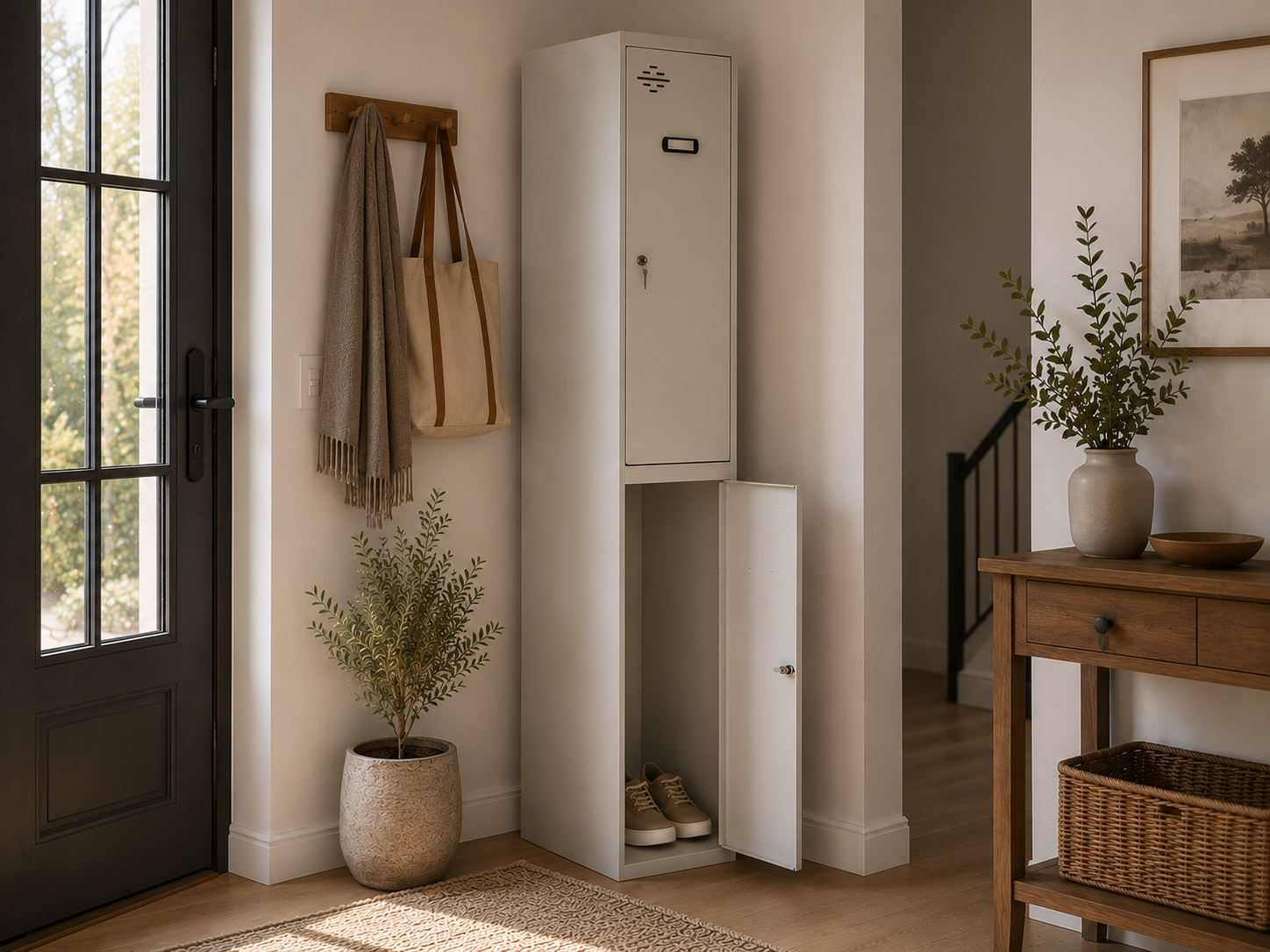 mudroom house ticket box